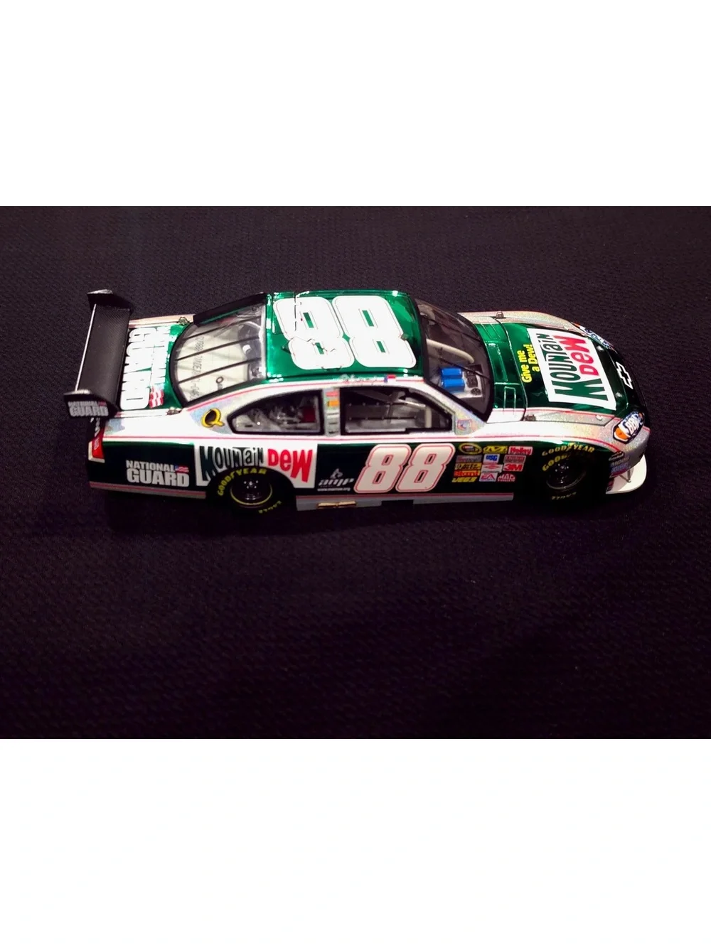 Dale Earnhardt Jr. #88 Mountain Dew Retro 2008 Impala SS 1:24 Scale Diecast Car